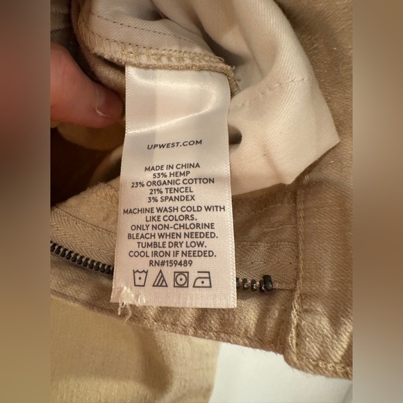 UpWest Light Tan Casual Pants - Picture 4 of 7